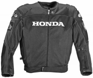 Joe Rocket Honda CBR Mesh Motorcycle Jacket Black Small