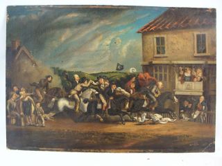 Antique 1852 Folk Art Berthold Winder O B Painting