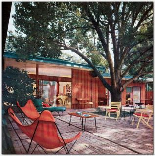 1955 Home Decoration Old School Period Mid Century Modern Design Ideas