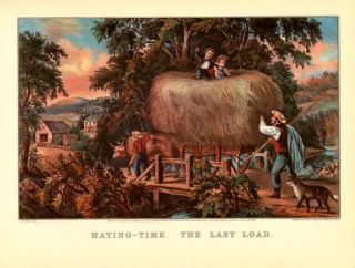 haying time the last load 1868 artists fanny palmer and j cameron