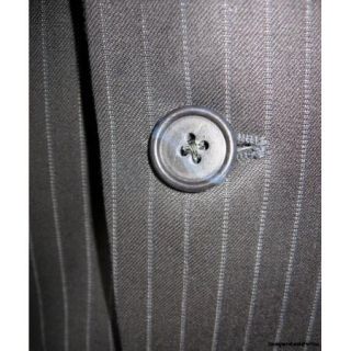 John Bartlett $1095 Mens Suit 46 R 46R Barneys NY Black Canadian