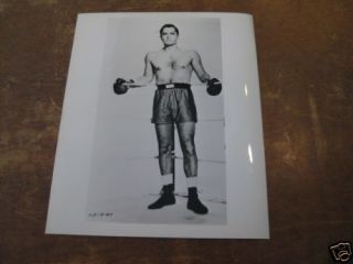 John Derek Vintage Boxing Photograph  
