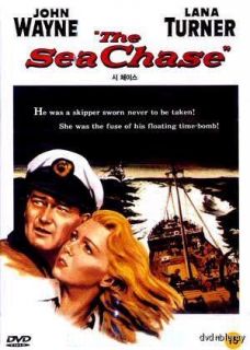 The Sea Chase 1955 DVD New Lana Turner John Wayne  