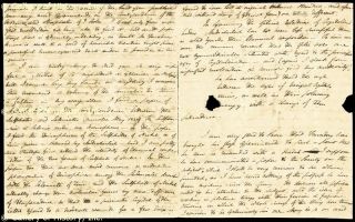 John F w Herschel Autograph Letter Signed 11 24 1829  