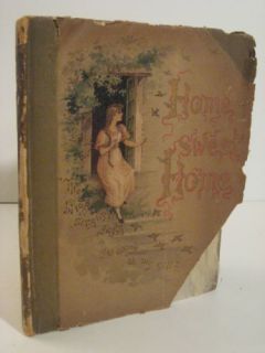 1880 John Howard Payne Home Sweet Home  