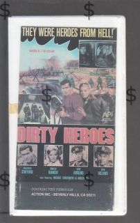 Dirty Heroes John Ireland Daniela Bianchi '67 RARE VHS  