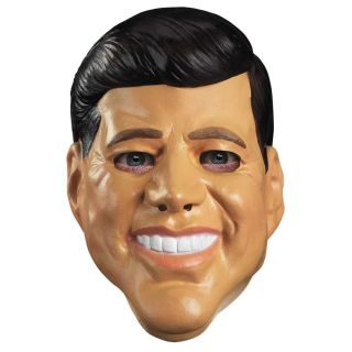 John F Kennedy Soft Vinyl USA President Costume Mask  