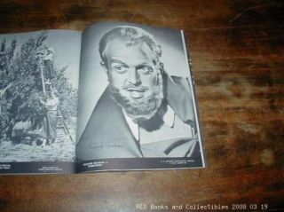 Oregon Shakespearean Festival PB 1950 Cast Autographed Bowmer Hanson Eller Haag  