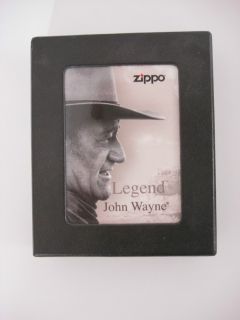 John Wayne Legend Zippo Lighter Extremely RARE  