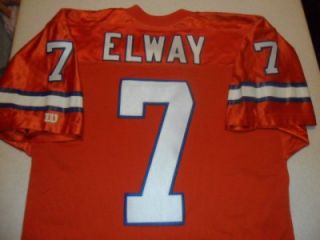 John Elway 7 Denver Broncos Authentic Wilson Proline 75th Anniversary Jersey 44  