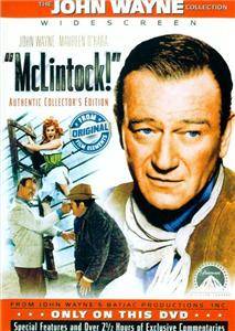 McLintock 27 x 40 Movie Poster John Wayne O'Hara B  