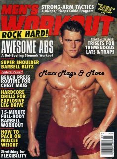 Men's Workout Magazine 1 96 Muscles John Nazarian Scott Rich  
