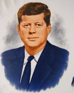 Vintage JFK RFK John F Kennedy Robert Serving Platter  