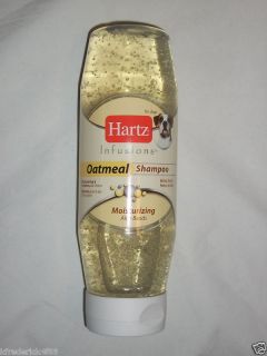 18 oz Hartz Infusions Oatmeal Dog Shampoo W Aloe Beads  