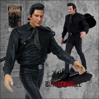 2006 SOTA Toys Johnny Cash Man In Black Walk The Line Action Figure NEW  