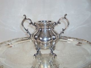 Gorgeous Reed Barton Winthrop 4 Piece Silver Plated Tea Set  