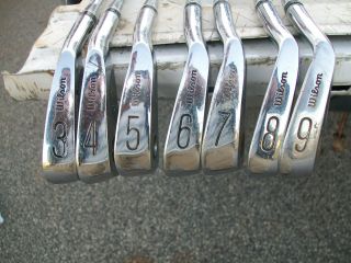 Wilson Johnny Miller 2100 Golf Iron Set 3 9  