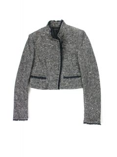 Theory Womens Myleen Sessile Crop Blazer Jacket $485 New  
