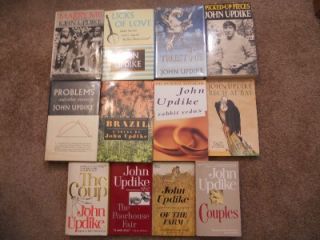John Updike Book Lot 12 Brazil Rabbit Redux Bech Bay Poorhouse Fair Trust Me 0449911934  