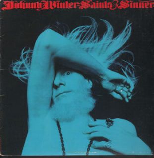 Johnny Winter Saints Sinners 1974 US LP EX EX  