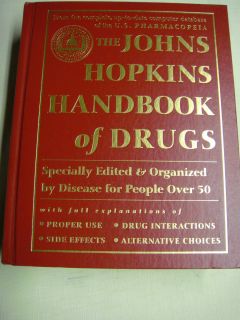 The Johns Hopkins Handbook of Drugs for The 100 Major Medical Disorders of V17 0929661079  