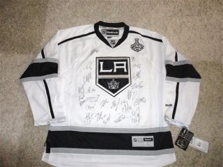 La Kings Team Signed Stanley Cup 2012 Premiere Jersey 22 Signatures w COA Hot  