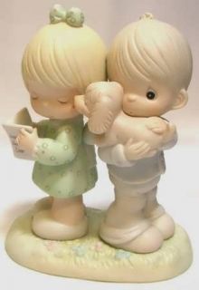 Precious Moments 5 Figurines Marriage Anniversary Banks Excellent Condition  