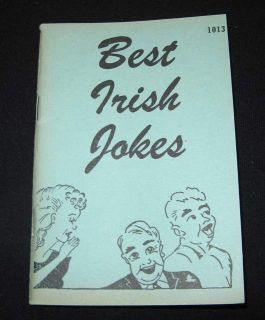 Blue Book 1940s The Best Irish Jokes  