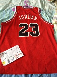 Michael Jordan Nike Retro Flight 8403 1984 Chicago Bulls Authentic Jersey 52  
