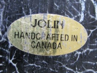 Jolin Canada Handcrafted Inuit Eskimo Man Hydro 'Soap' Stone Seal Hunt Carving  
