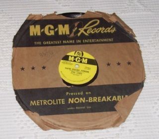 MGM Metrolite Record Joni James You're Fooling Someone  
