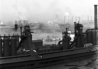 Jones and Laughlin Steel Mills Pittsburgh PA 1900 Photo  