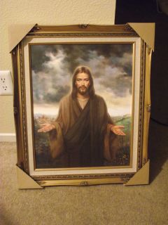 Joseph Wallace King Jesus framed Painting  