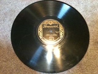 78 rpm Brunswick Records Nick Lucas Might Have Have Kno  