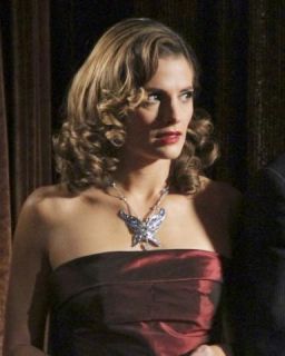 Castle The Blue Butterfly Necklace Episode 414  