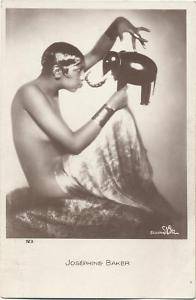 Josephine Baker Photo Postcard FP 14  