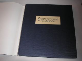 Casual Occasions Cookbook by Joyce Goldstein 1995 Hardcover  