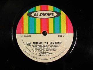 Juan Antonio El Remolino Ay Veces Que Nada El Pato NM ZLP 1057 El Zarape Signed  