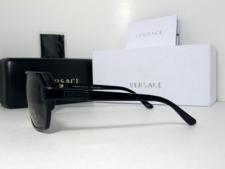 New Authentic Versace Polarized Sunglasses ve 4197 GB1 81 Made in Italy  