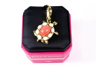 Juicy Couture Turtle Charm for Bracelet Gold Jewelry New  