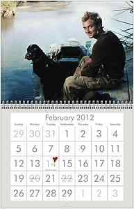 Jude Law 2012 Wall Calendar  