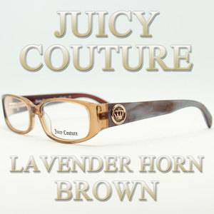 Juicy Couture RX Frames Eva 01C9 Lavender Horn Brown New Authentic  