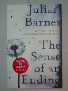 1st The Sense of An Ending Julian Barnes P B Jonathan Cape 2011