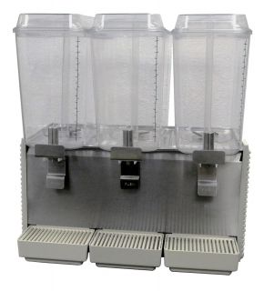 Crathco D35 4 Triple Bowl Cold Drink Juice Dispenser Machine