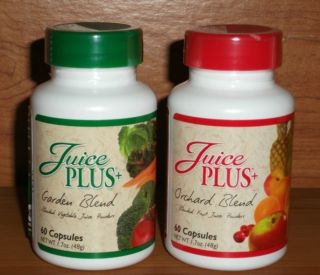 Juice Plus New 1 Month Supply and Garden Blend Capsules Great Price