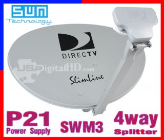 DirecTV Direct TV SWM3 LNB Kaku Slimline Satellite Dish