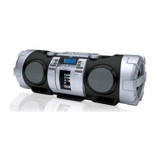 JVC Kaboom System for Ipod & CD boombox w/ twin super woofers for