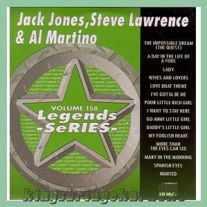 Legends Karaoke CDG Vol 158 Steve Lawrence Al Martino