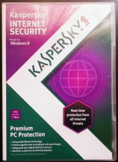 Kaspersky Internet Security 2013 1USER Brand New Retail Box