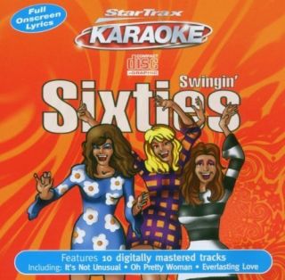 Sixties New SEALED CD Graphic for Use in Karaoke Machines Only